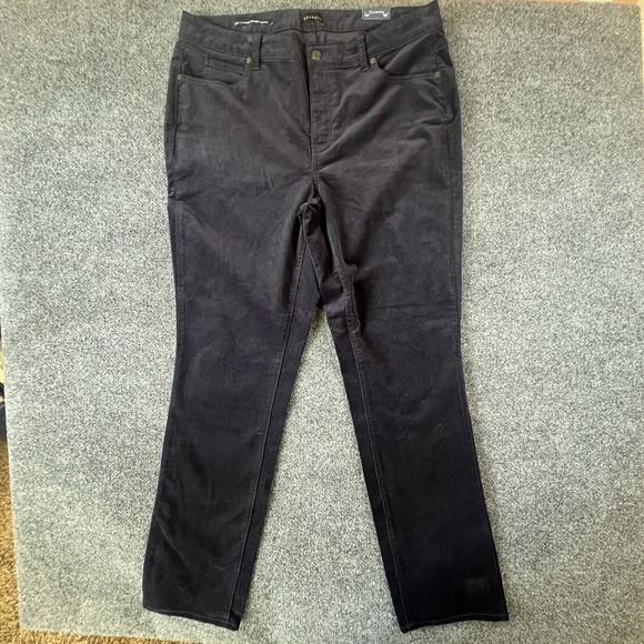 NWT‎ Talbots Women's Corduroy Straight Leg Pants – Size 14W - Picture 2 of 11